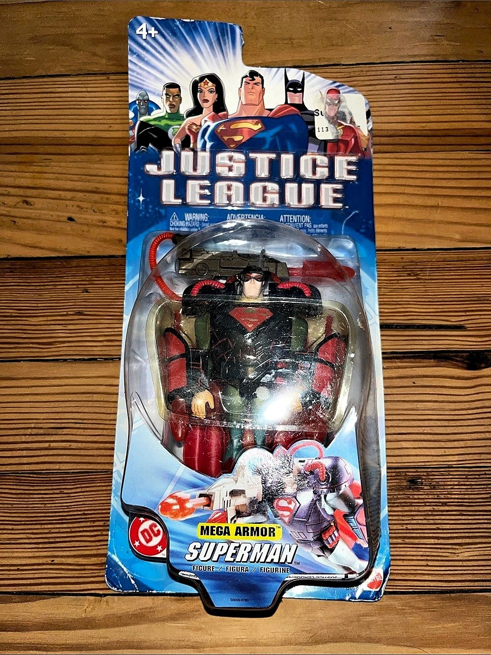 Mattel Justice League Mega Armor Superman Figure